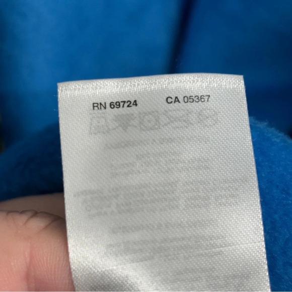 COLUMBIA Back Bowl Full Zip Fleece Jacket Mens XL BLUE YELLOW - Picture 9 of 11